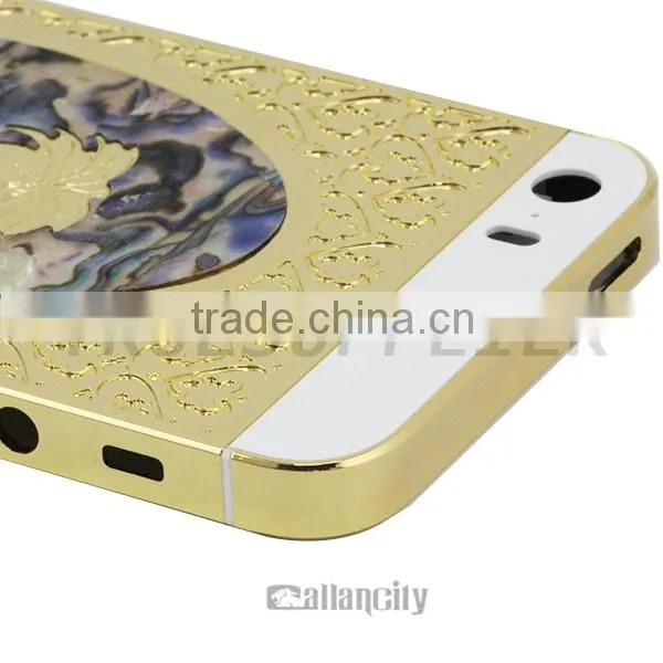 Factory Price Wholesales 24k Gold for Iphone 5 Back Cover Housing photo-6