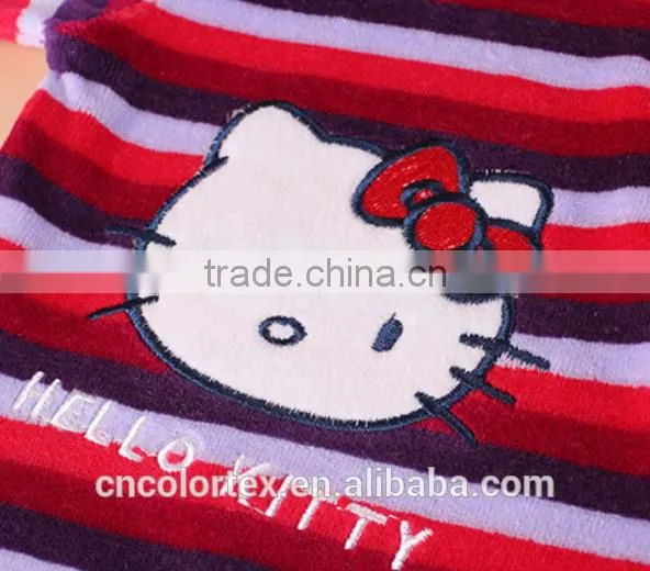 Autumn and Winter Style Infant Velour Sleepsuit Kids Pajamas photo-3
