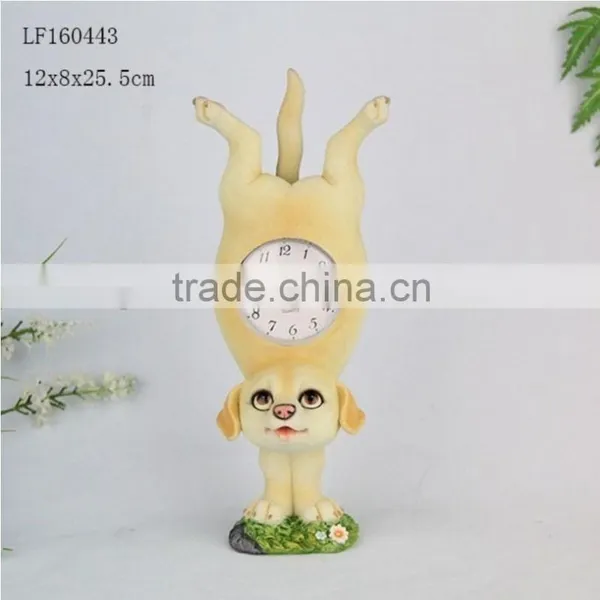Resin Peppa Pig Clock Statue Toy photo-3