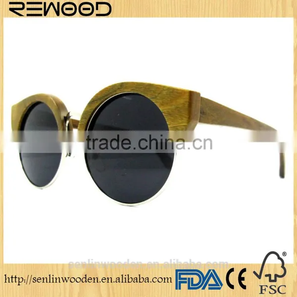 2016 New Hot Sale Wooden Frame Sunglasses Cheap Wooden Sunglasses photo-6