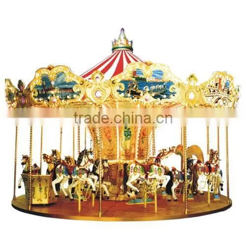 Carnival Amusement Equipment Merry go Round Family Rides Carousel for Sale photo-4