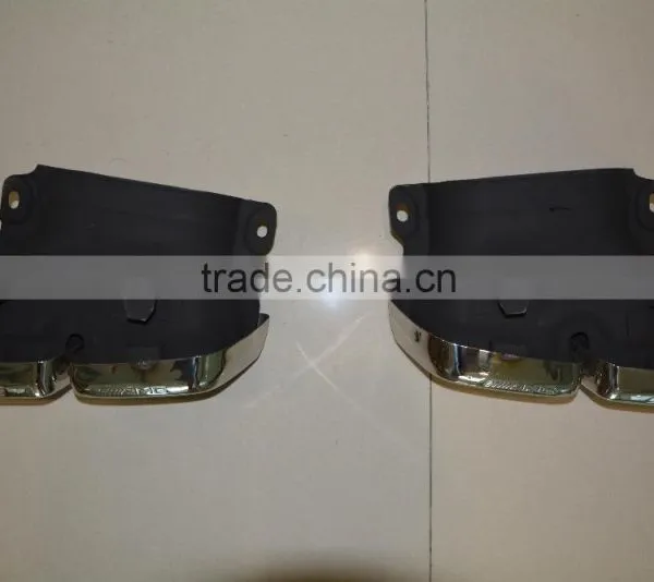 Exhaust Tail Pipe Tips for Mercedes Benz W205 C63 C450 C Class Chrome photo-4