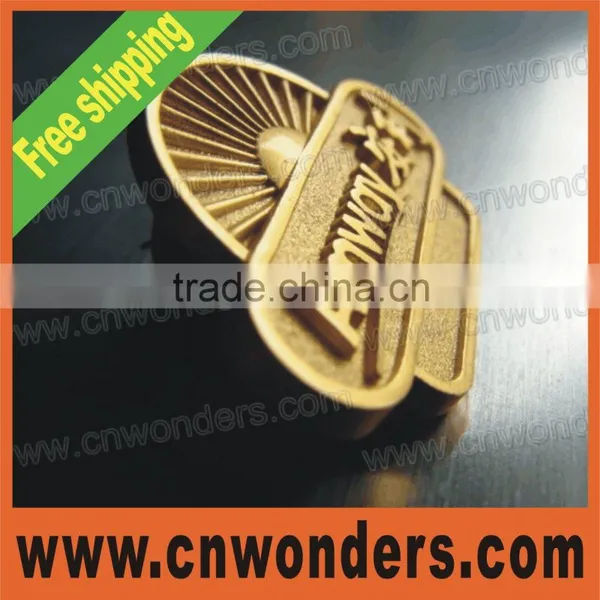 High Quality Die Cast Metal Badge Emblem Lapel Pin photo-3