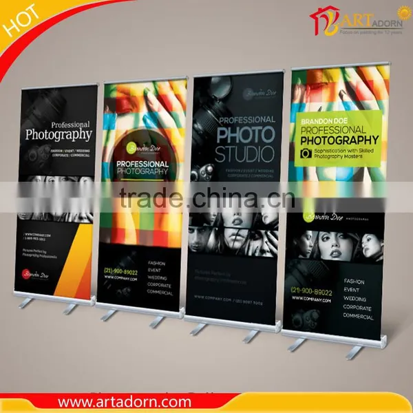 Advertising Display Customized Fullcolor Aluminium Promation Roll Up Banner photo-5
