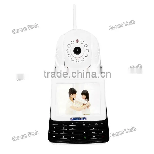 Wifi P2P TF Card U-Disk NPC IP Camera With USB Storage photo-3