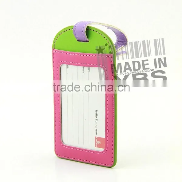 High Quality Wedding Leather Luggage Tag photo-2