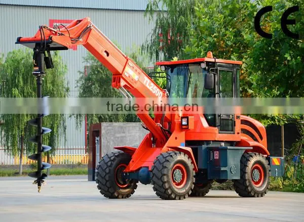Small Telescopic Wheel Loader, 2.5 Ton Telescopic Handler for Sale photo-4