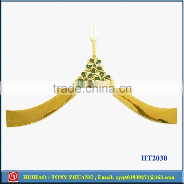 TPU Gold Plating Shoes Vamp Ornament for Sandal Strap HT2030B photo-2