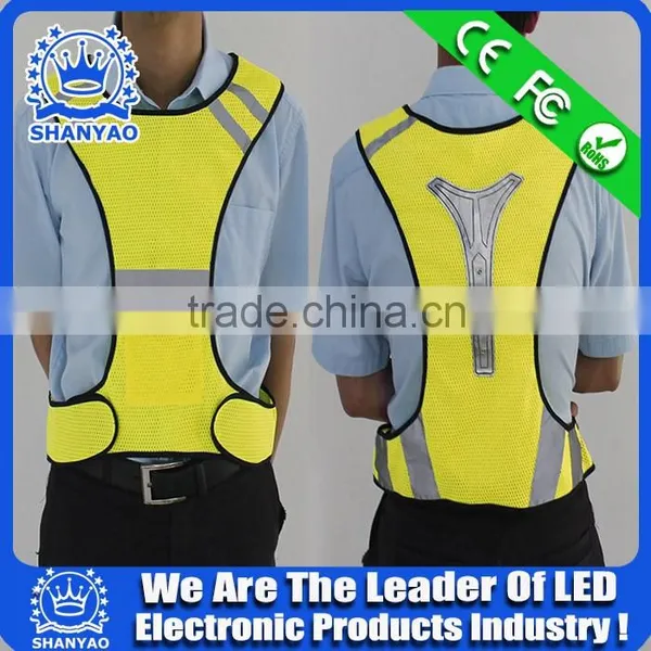 2016 Battery Power Flashing LED Safety Vest For Road Safety At Night photo-6