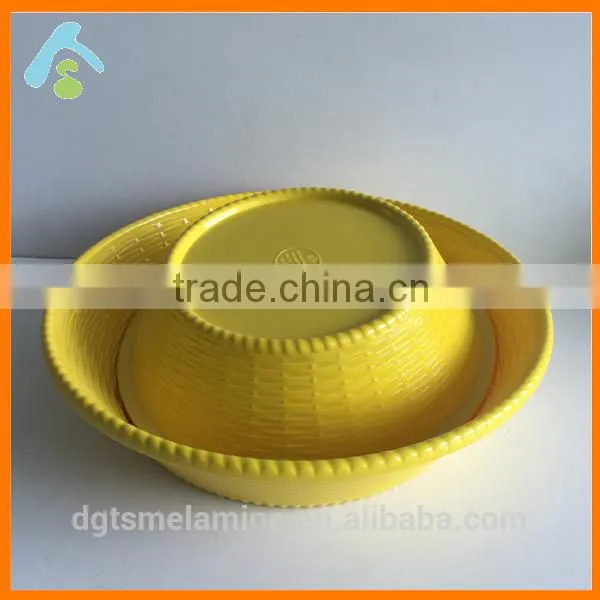Melamine Fruit Basket Set of 3 for Party and Picnic photo-3