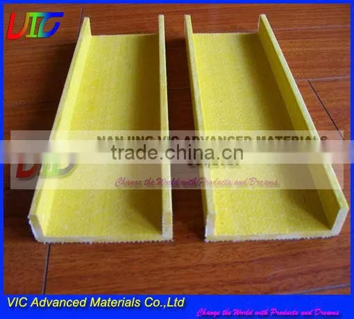 Various Kinds of Fiberglass Channel,aging Resistance,various Pultruded Profiles,customized Fiberglass Profiles Are Welcome photo-2