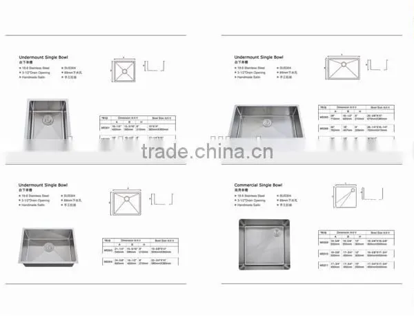 Professional Custom Stainless Steel Kitchen Sink by Handmade photo-6