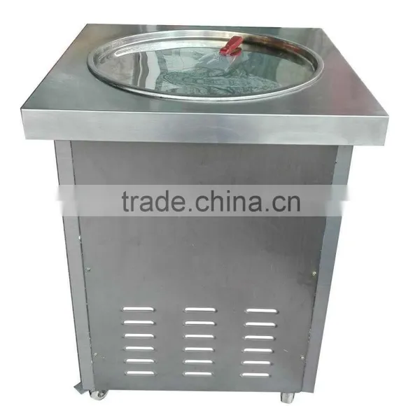 Commercial Rolled Ice Cream Fryer Machine photo-3