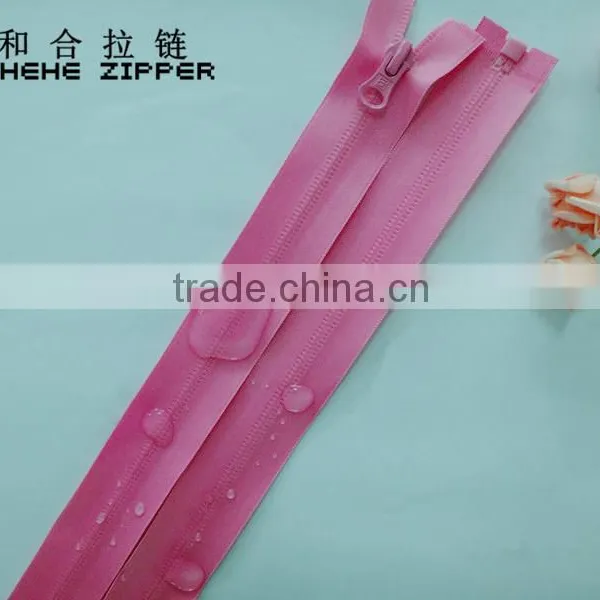 7#nylon Waterproof Zipper, Open End, Auto Lock, photo-4