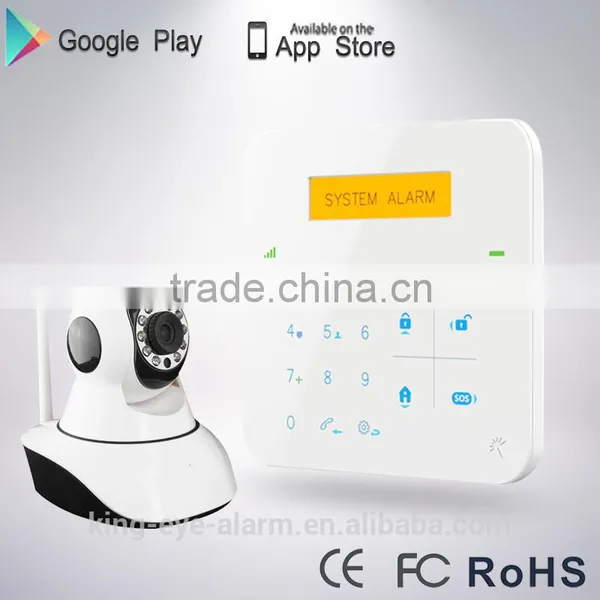 LCD Display 433/868 Mhz Built-in Speaker and Microphone Anti-jamming Alarm photo-2