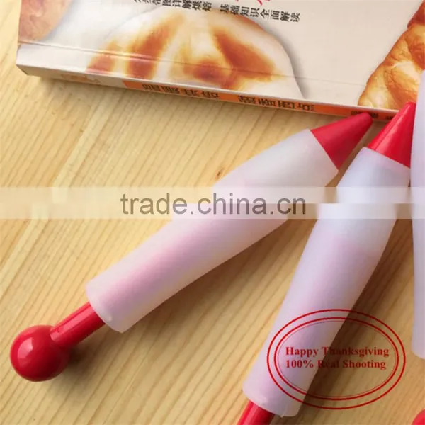 CTBED094 Decorating Squeeze Ketchup Can Be Repeated Using Silicone Chocolate Pen Decorating Pen photo-2