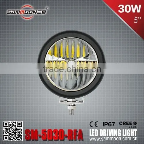 5 Inch 30W Round LED Driving Light Work Light With Cree Chip Fog Light photo-4