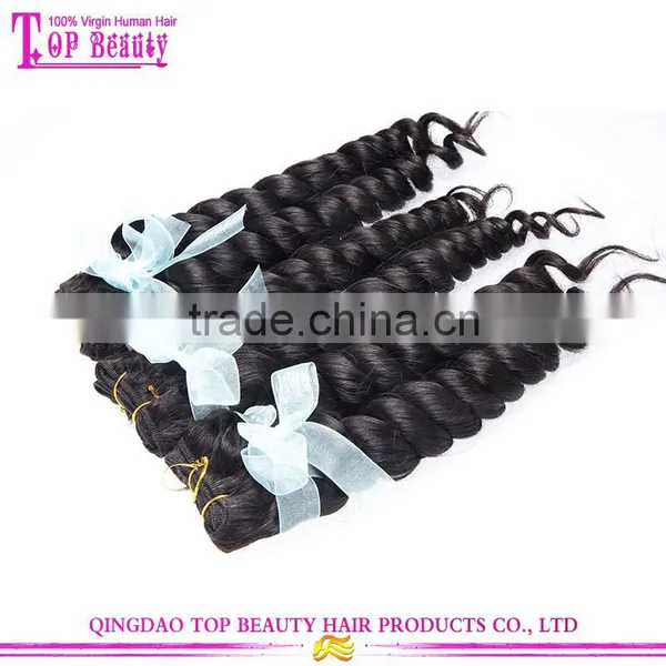 Qingdao Factory Supply Loose Wave Remy Chinese Hair Bundles Hot Selling Virgin Chinese Hair Bundles photo-5