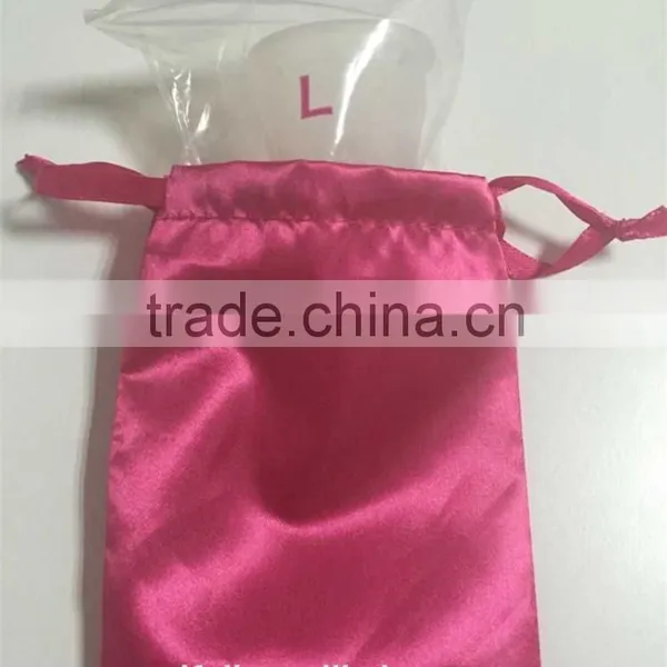 custom BPA/Dioxin Free Silicone anytime menstrual cup