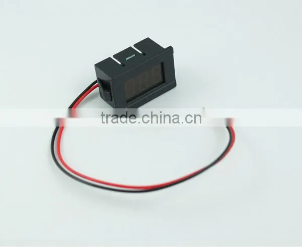 0.36" 2 Wires DC 3.2-30v LED Panel Digital Display Voltage Meter Voltmeter