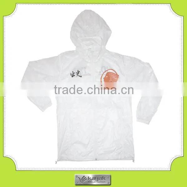 Customized Rain Jacket Nylon Water Proof Design Hood Jacket photo-5