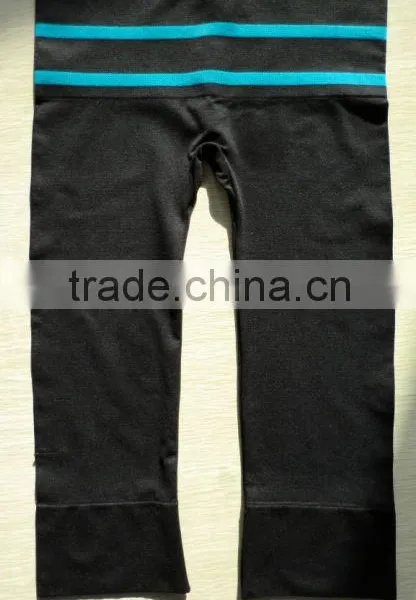 Women's Leggings\Five Pants\Sports Pants(blue)