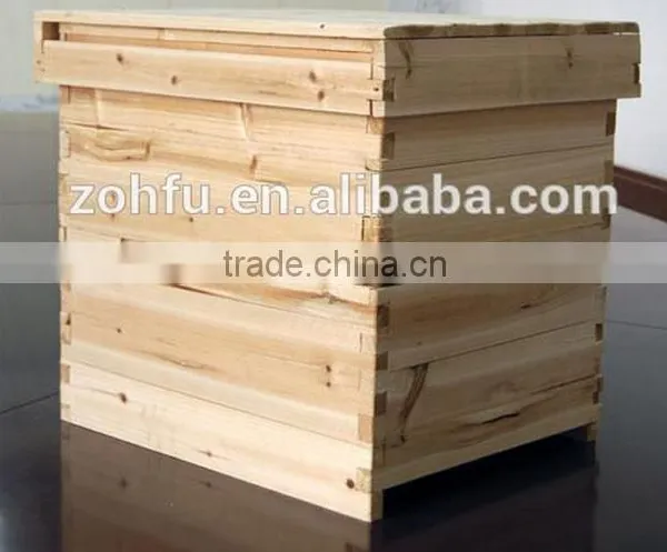 Full Set Langstroth Beehive Include Outer Cover+inner Cover+honey Supper+deep Hive Body+bottom Board and Bee photo-6