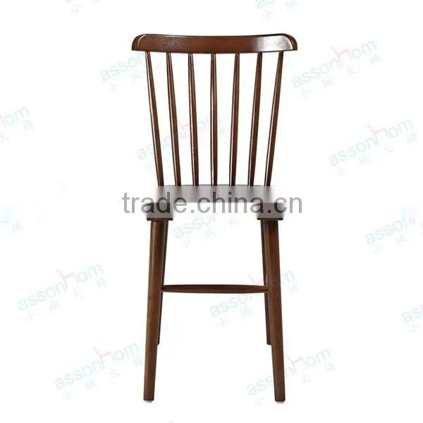Windsor Chair Wooden Dining Chair #AWF88 photo-4