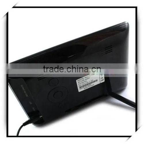 480 x 234DPI 7 Inch Wide Screen Super Thin LCD Big Digital Photo Frame White photo-2