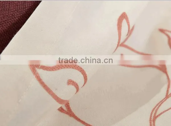 China Import Direct Lace Embroidery Curtain for In the Room Curtain photo-2