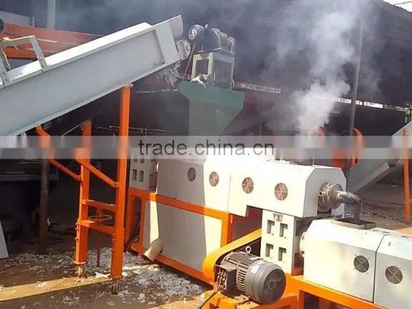 High-efficiency Eva Foam Waste Plastic Recycling Extruder Machine