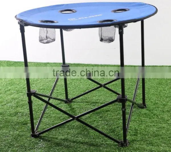 Outdoor Portable Folding Round Camping Table photo-2