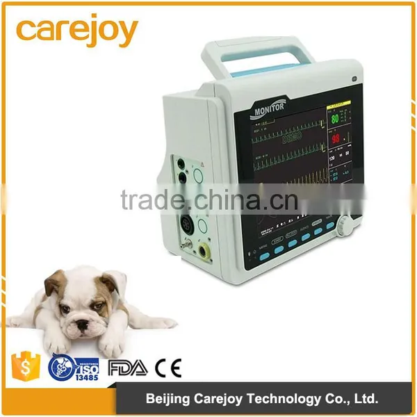 Medical Veterinary Equipment Portable 8.4 Inch Veterinary Patient Monitor for Animal