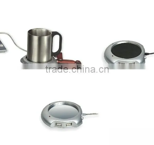 4 Port USB Hub Usb Cup Warmer Usb Coffee Warmer Pad Usb Mug Warmer Usb Glass Pad USB Hub Cup Warmer photo-4