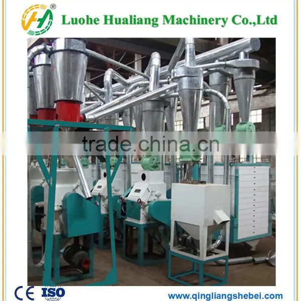 High Efficient Teff Wheat Flour Mill Machinery With Layout photo-2