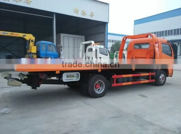 140hp 4*2 DONGFENG Captain 5 Ton Wrecker Tow Truck photo-4