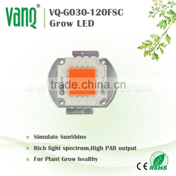 2017 20w full spectrum wavelength 380 840nm cob led grow bead for diy indoor plant flower and veg growing