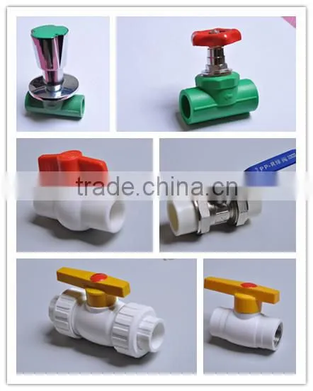 Professional Supply All Kinds of PPR Pipe Fittings Dark Valve/PPR Shower Valve /PPR Concealed Valve photo-3