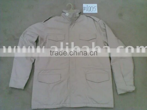 100% Cotton Twill Jacket