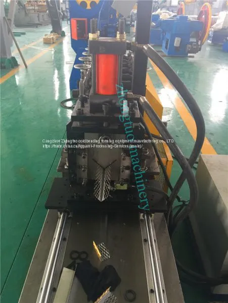 Galvanized Steel GI Stud Forming Machine photo-4