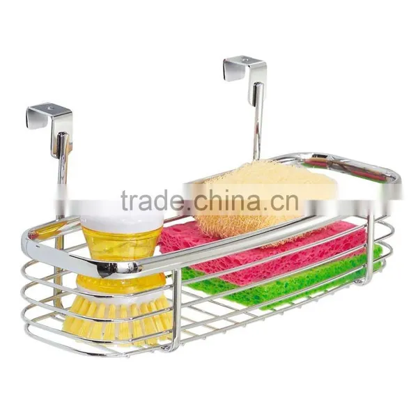 Metal Storage Organizer Basket Over the Cabinet Door Storage Basket photo-3