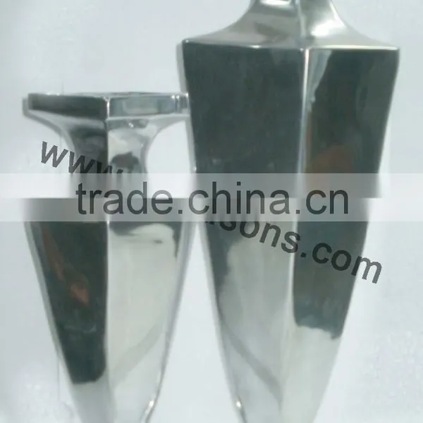 Floor Stand Wedding Decor Metal Aluminium Vase photo-6