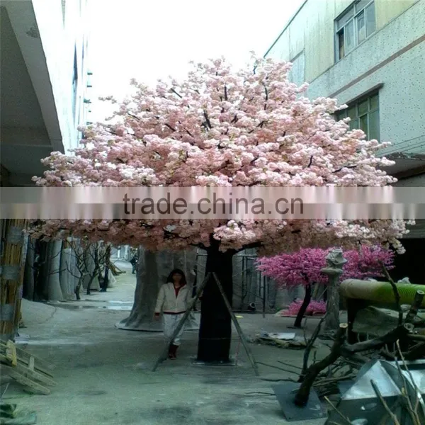 SJ201710016 Artificial Plastic Cherry Blossom Lighted Tree for Indoor or Outdoor photo-4