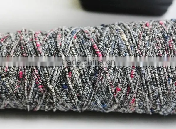 Cotton /Polyester Blended Fancy Yarn For Knitting Scarf photo-4