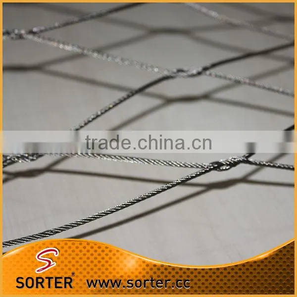 Woven Type Stainless Steel Rope Mesh for Farm/zoo Fence photo-3
