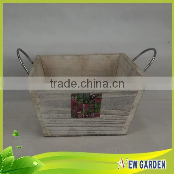 2015 Trending Hot Products Round Flower Pot Molds/Barrel Shape Flower Pot photo-5