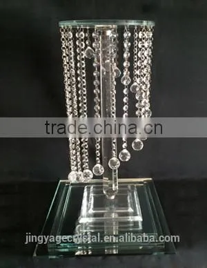 Wedding Flower Stand With Crystal Beads photo-2