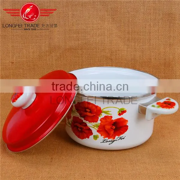 Wholesale Non-stick Enamel Turkish Cookware Set / Cooking Pot Set 18-26cm photo-3