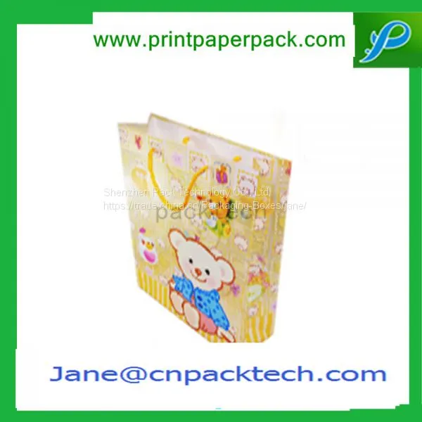 Bespoke Cake Candy Packing Bags Promotional Shopping Gift Bag Chocolate Paper Carrier Bag photo-4