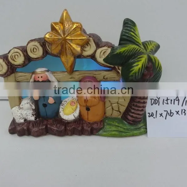 Christmas Nativity Set With Led Lights photo-5